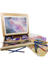Load image into Gallery viewer, MM Table Easel w/Drawer - Pine