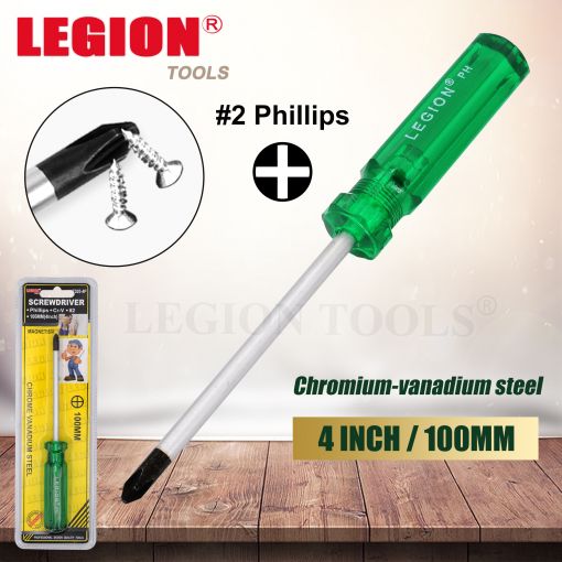 Screwdriver cr-v PH2 philips head 100mm