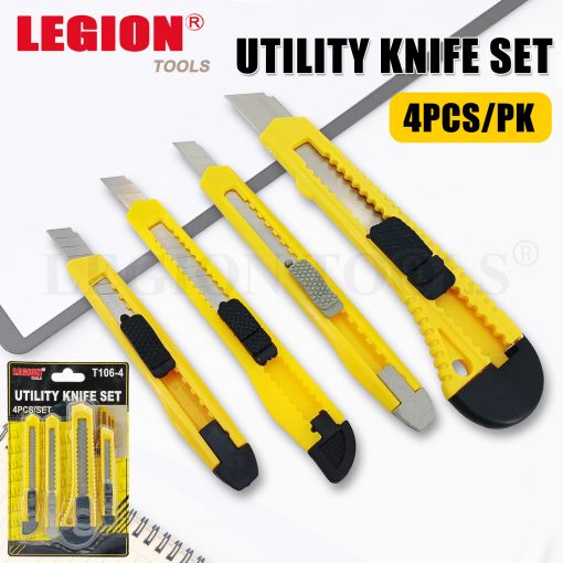 Knife utility set 4pcs/set