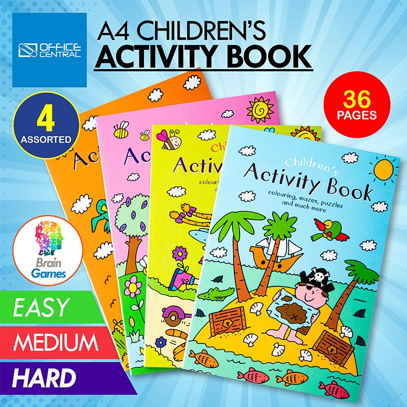 Book My Favourite Activity 295mm x 210mm 36pg