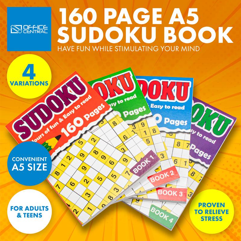 160pg A5 Sudoku Book