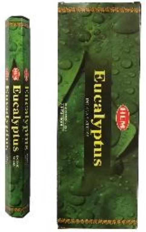 HEM HEXAGON EUCALYPTUS incense sticks 20 sticks in a box
