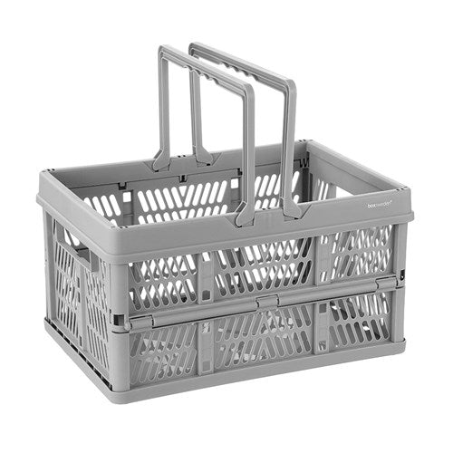 FOLDAWAY CARRY BASKET 26.5L44X30.5X25CM 3 ASSTD