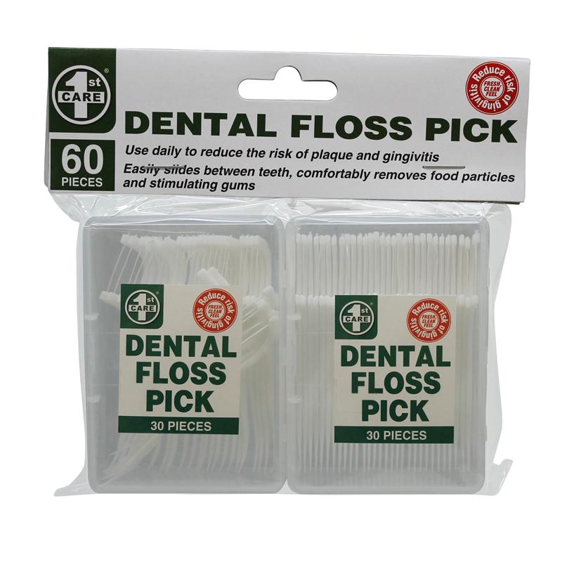 Dental Floss Pick 30pcs Each 2pk
