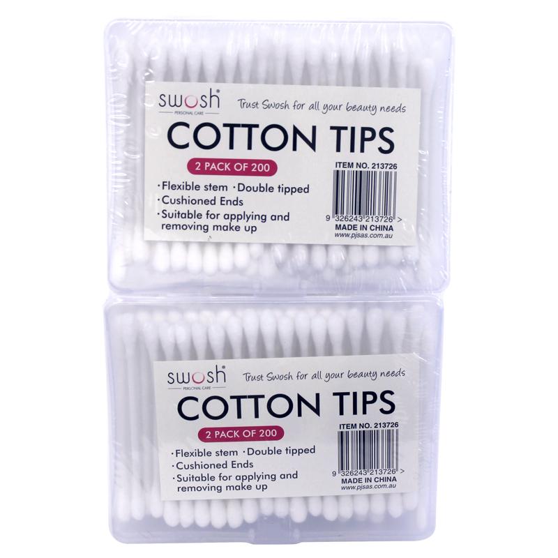 Cotton Tips 200pk x 2