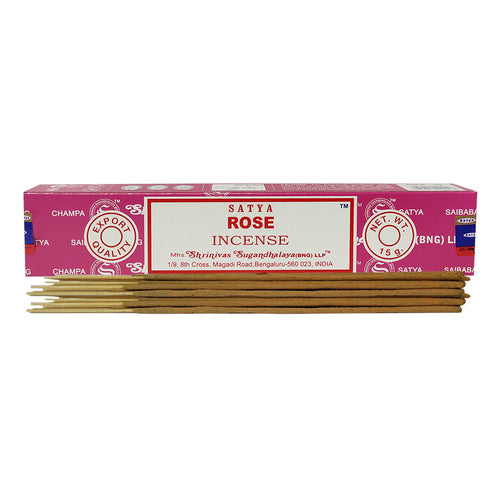 SATYA Incense Fragrance: Rose