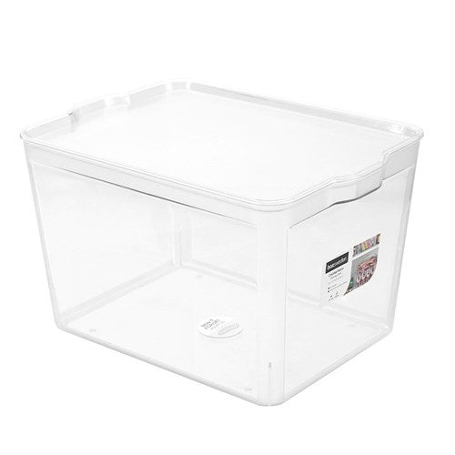 CRYSTAL RENO STORAGE BOX CLEAR