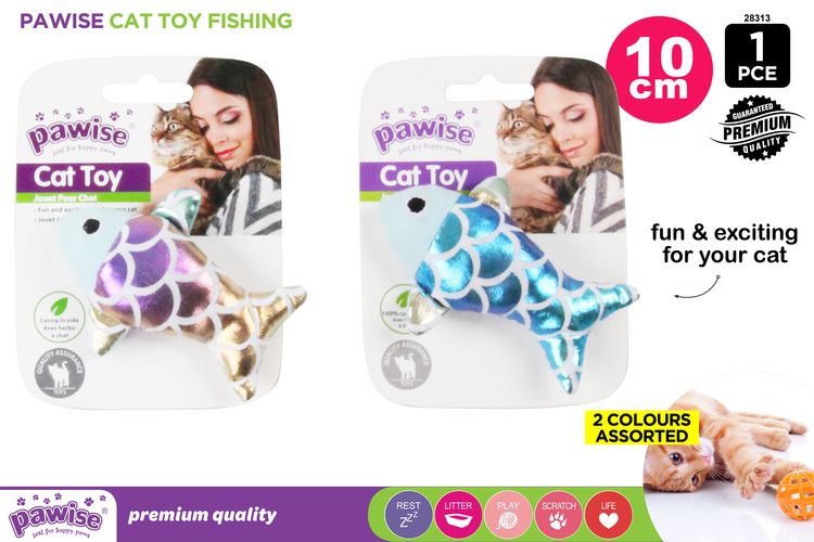 Cat Toy Metalic Fish