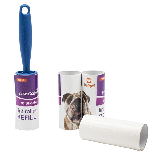 LINT ROLLER WITH 3 REFILLS