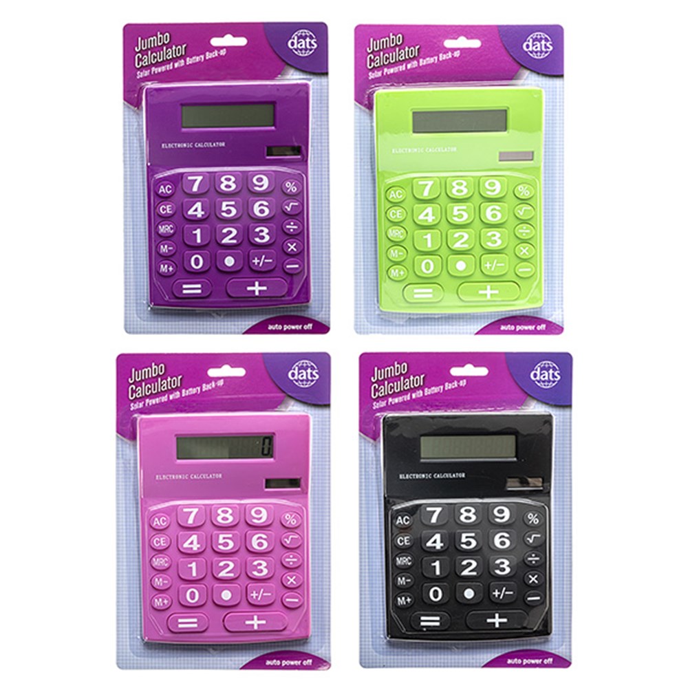 Calculator Desktop Dual Power Large Digit