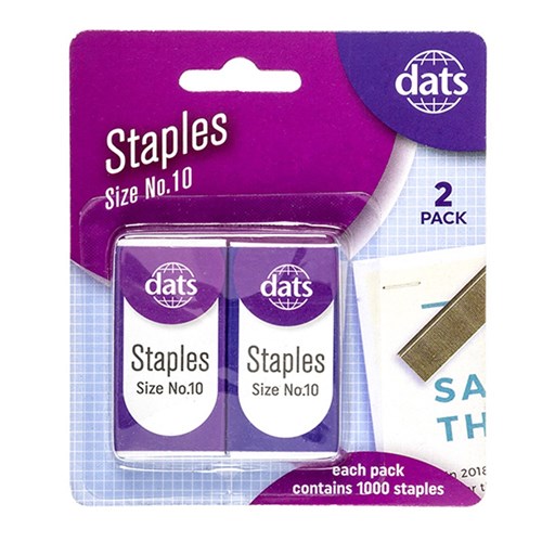 Staples No10 Box of 1000 2pk