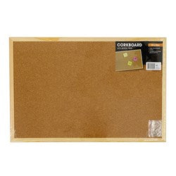 Corkboard Aluminium Frame 600x400mm