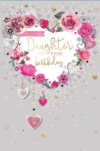 CARD ELEGANCE BIRTHDAY DAUGHTER GEN BINE1127