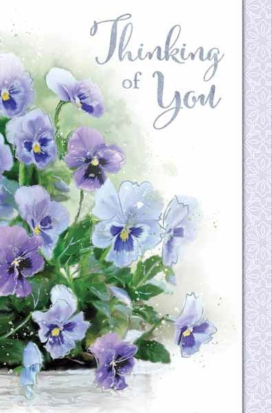 CARD ELEGANCE THINKING OF YOU FEMALE BINE1195