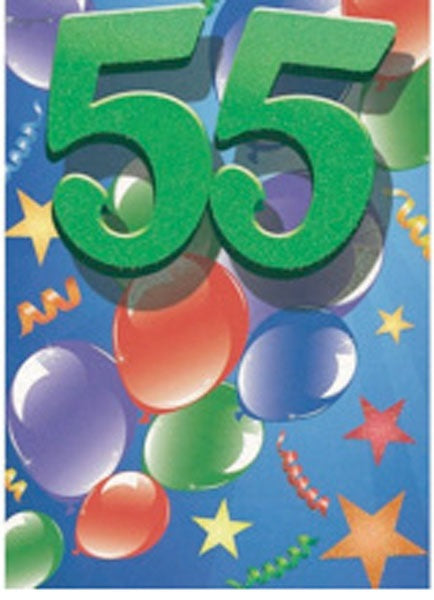 CARD PARTYAGE BD AGE 55 G