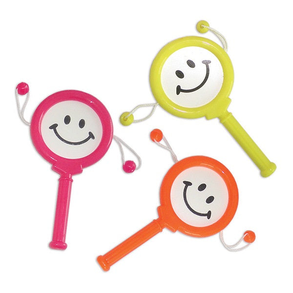 FAVOUR SMILEY RATTLE 3PCS