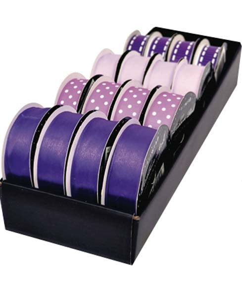 RIBBON ROLL 22MM PURPLE