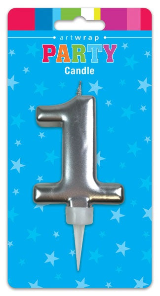 CANDLE FRML SILVER NUM 1