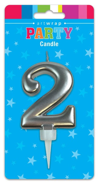 CANDLE FRML SILVER NUM 2
