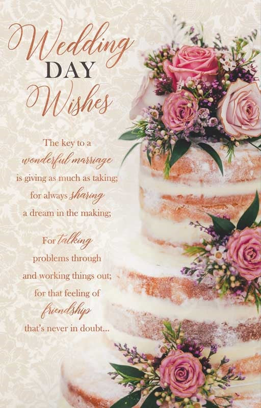 CARD WHOLHEART WEDDING GEN PRM21071