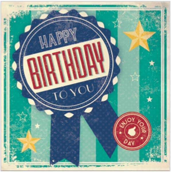 CARD WG EDAY BIRTHDAY MALE RTR14155