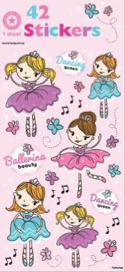 STICKER SHEET BALLERINA