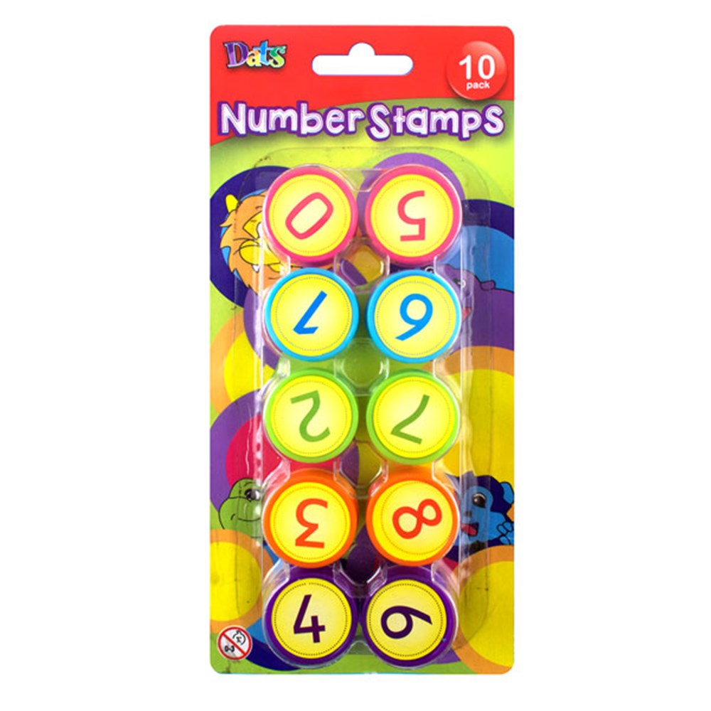 Stamp Kids Numbers 10pk