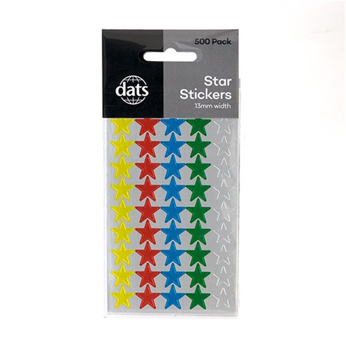 Label Star Coloured Multi Purpose 11mm 650pk