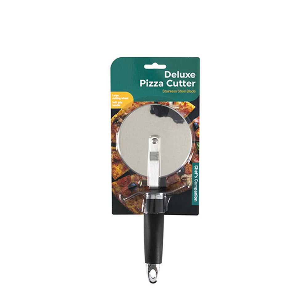 Pizza Cutter Rubber Handle Deluxe 