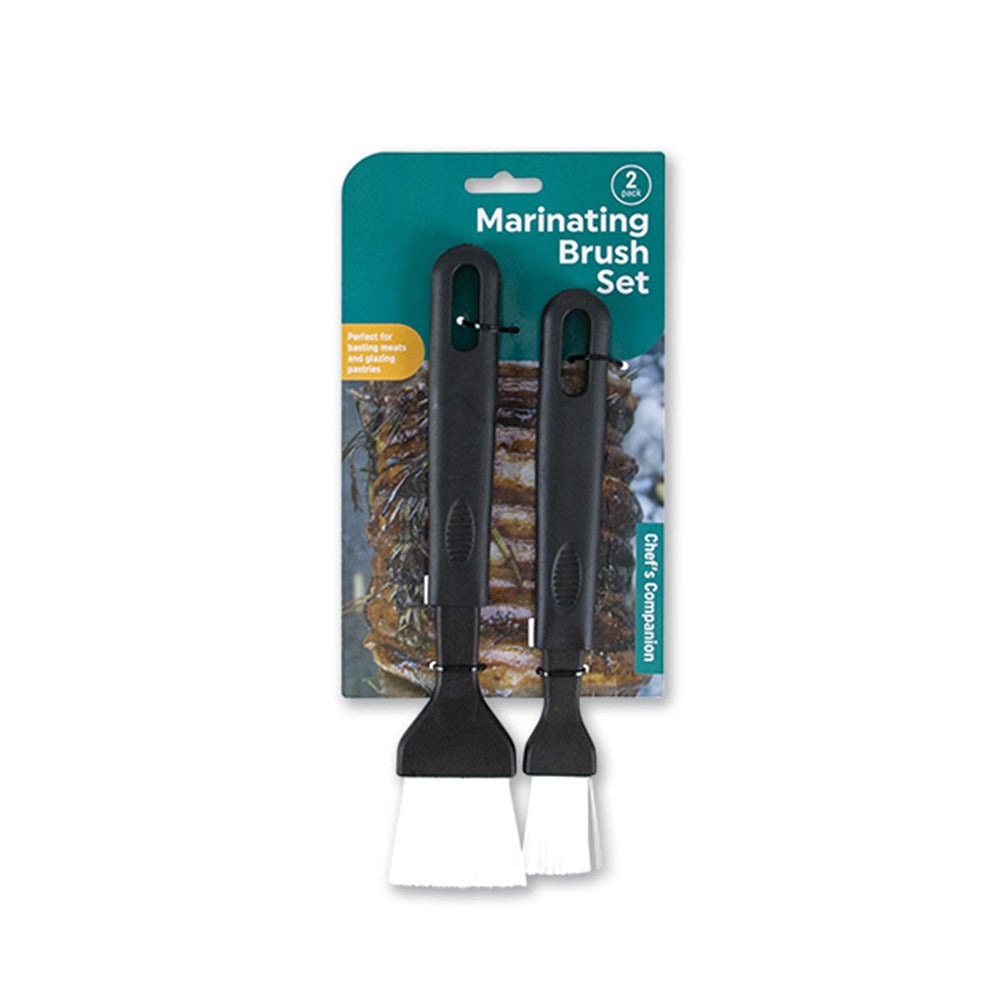 Marinating Brush Set Plastic Pk2 23cm & 25cm