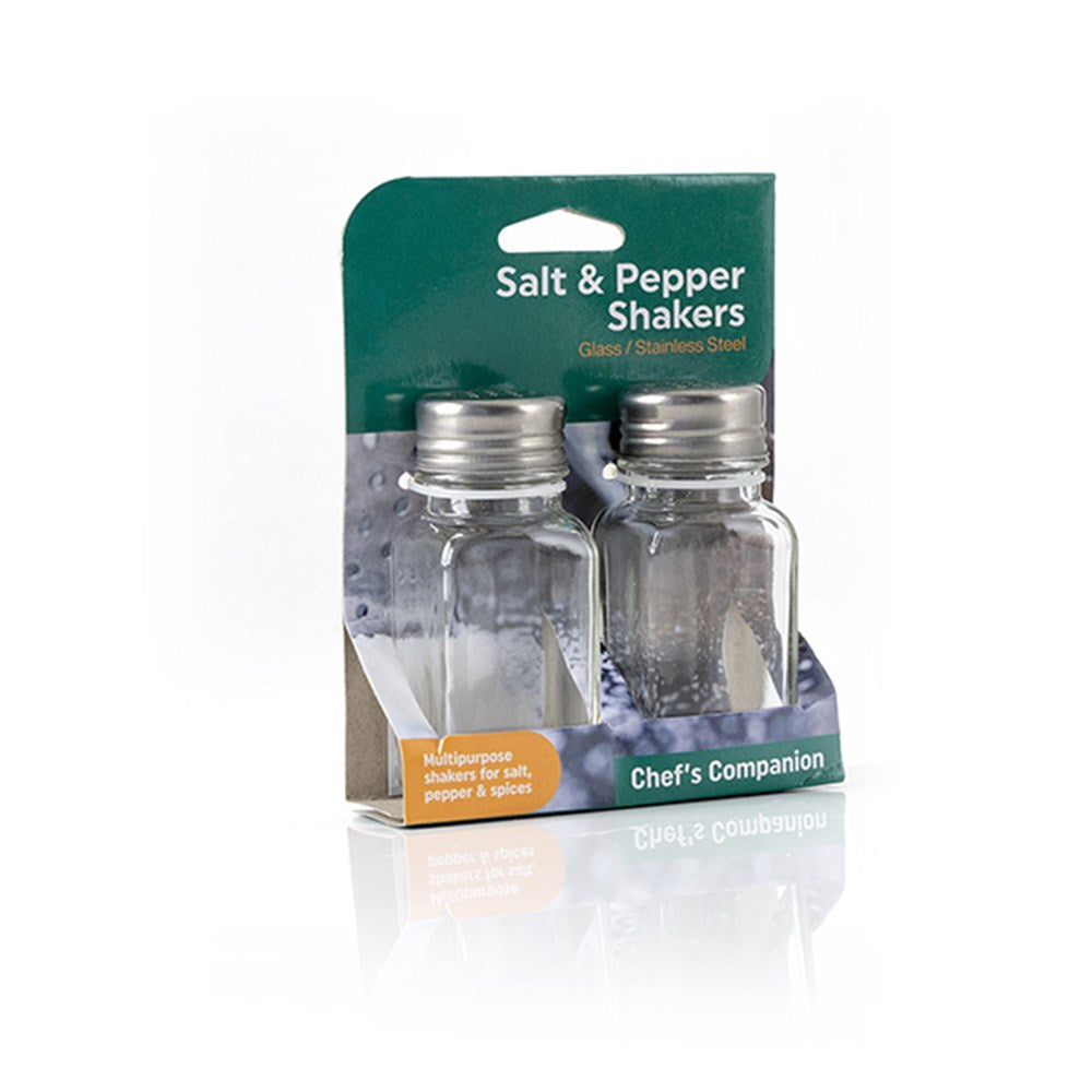 Salt and Pepper Shaker Glass Pk2