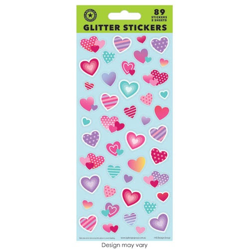 STICKER SHEET HEARTS