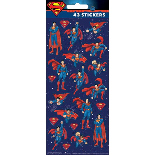 STICKER SHEET SUPERMAN