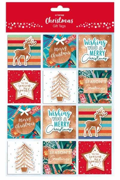 FSC MIX TAG GIFT 24PK XMAS CONTEMP