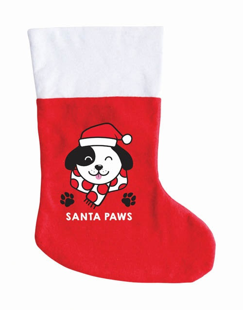 XMAS STOCKING PET DOG