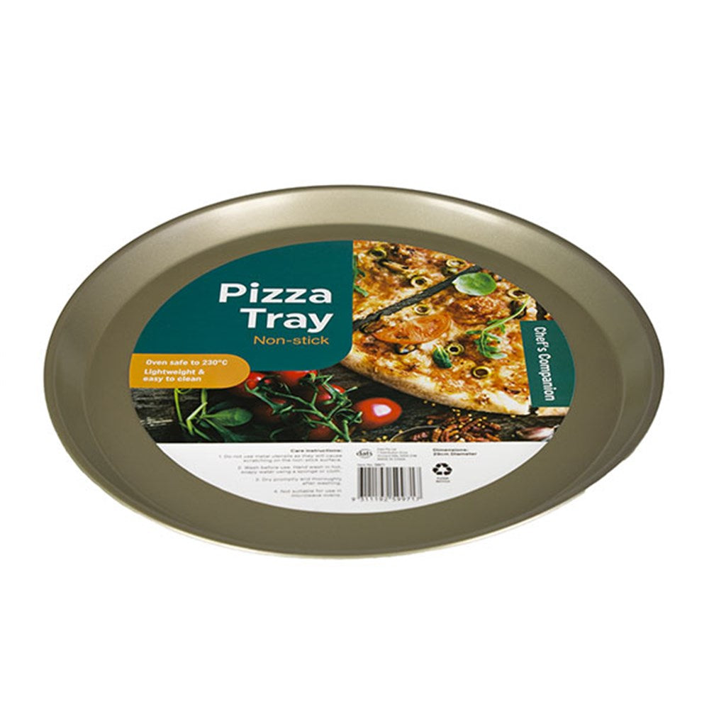 Pizza Tray Non-stick Champagne Col 32.8cm Dia