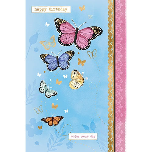 CARD ELEGANCE BIRTHDAY FEMALE GEN BINE1301