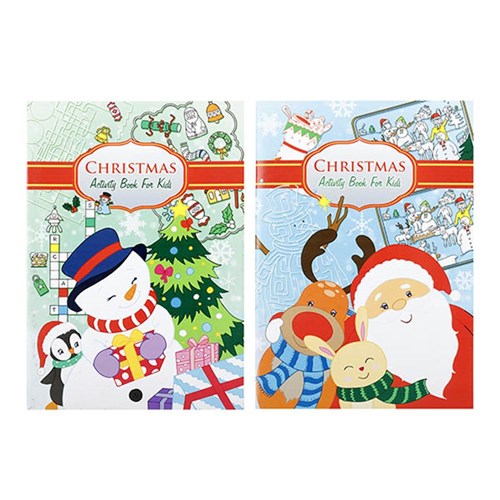 Book Colouring Activity Xmas A4 32pg