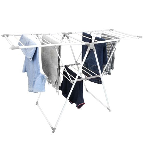 FOLDABLE CLOTHES AIRER155X60X100CM 21 RAILS