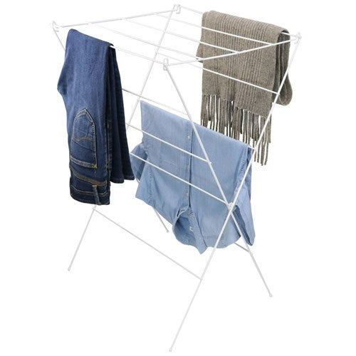 FOLDABLE WIRE CLOTHES AIRER 58.5X52X87CM 12 RAILS