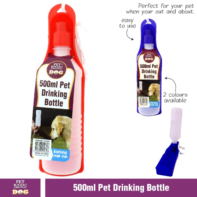 Dog Drinking Bottle 500ml (254620)