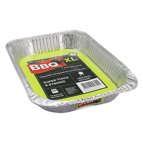 FOIL TRAY LARGE RECT 45.5X34X6.5CM