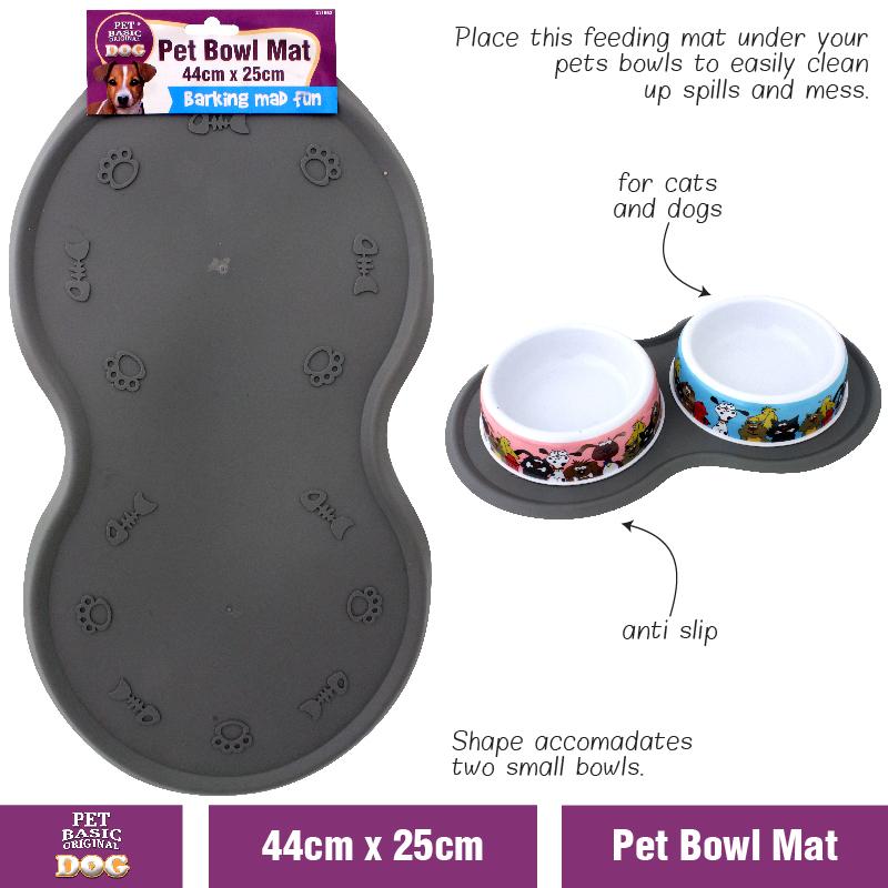 Dog Food Mat Bowl 44cm x 25cm
