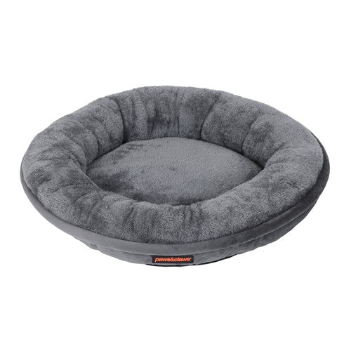 MOSCOW ROUND BED GREY SMALL