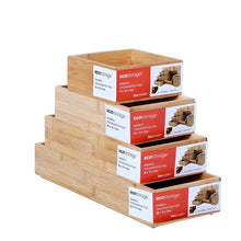 Load image into Gallery viewer, BAMBOO ORGANISATION TRAY 23X15X7CM
