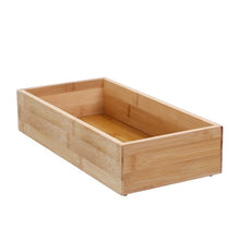 Load image into Gallery viewer, BAMBOO ORGANISATION TRAY 30X15X7CM
