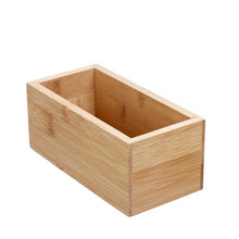 Load image into Gallery viewer, BAMBOO ORGANISATION TRAY 15X7.5X7CM
