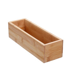 Load image into Gallery viewer, BAMBOO ORGANISATION TRAY 23X7.5X7CM
