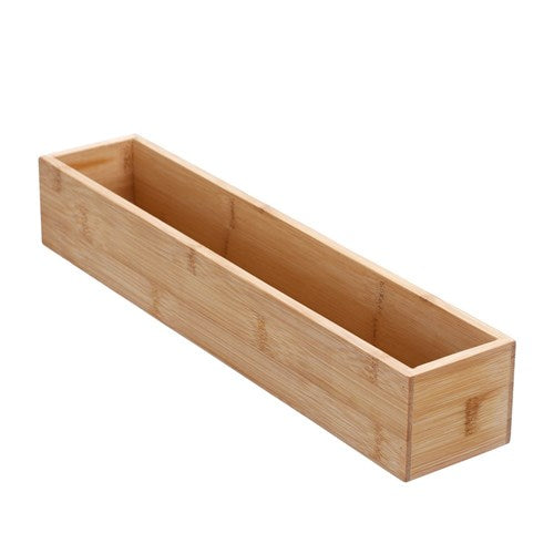 BAMBOO ORGANISATION TRAY 38X7.5X7CM