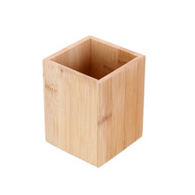 Load image into Gallery viewer, BAMBOO CUTLERY HOLDER 9X9X12CM
